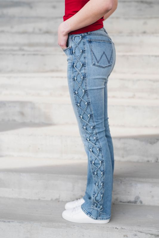 Low Rise Lace Up Boot Wild Mustang 