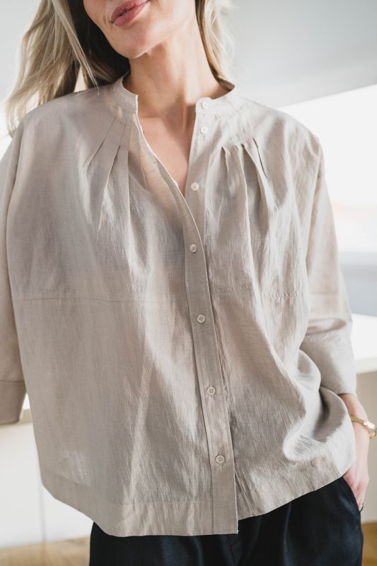 Hennie Blouse Mastic Ecru 