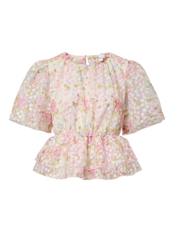 Leanna SS Top Pristine Leanna Aop 