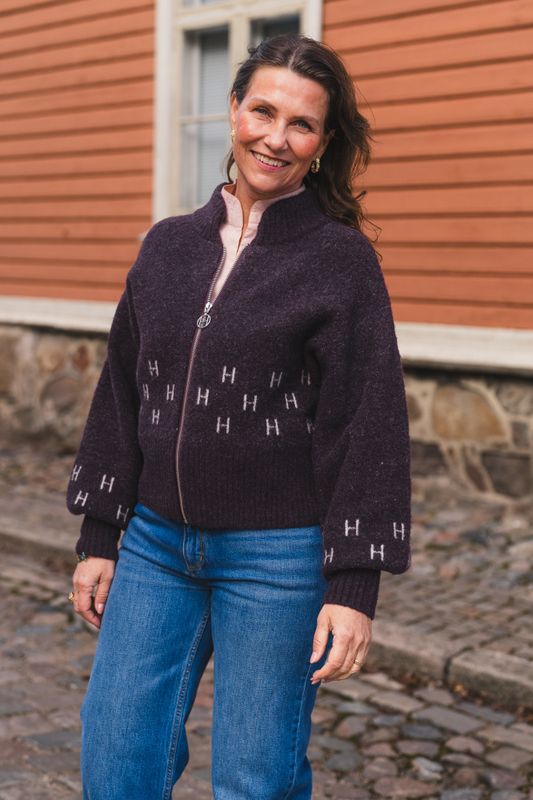 Martha Jacket Short Potent Purple