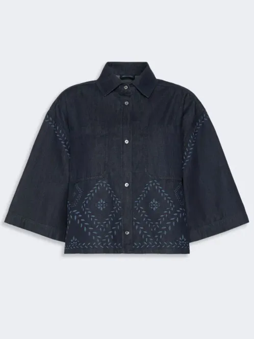 Hovedbilde Kdalare Shirt Navy Denim 