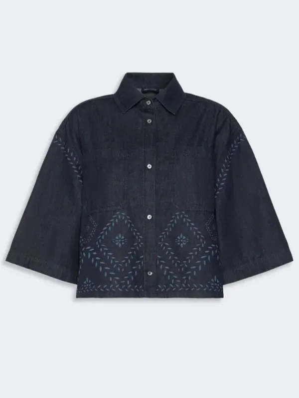 Kdalare Shirt Navy Denim 