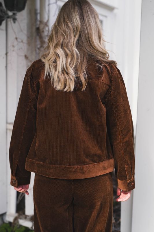 Constanze Jacket Downtown Brown 