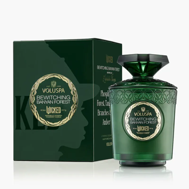 Boxed Candle Bewitching Banyan Forest