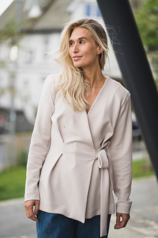 Simi Vincent Belt Jacket Haze 