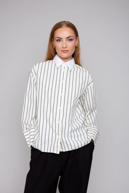 Hovedbilde Jade Shirt Cream Stripe 