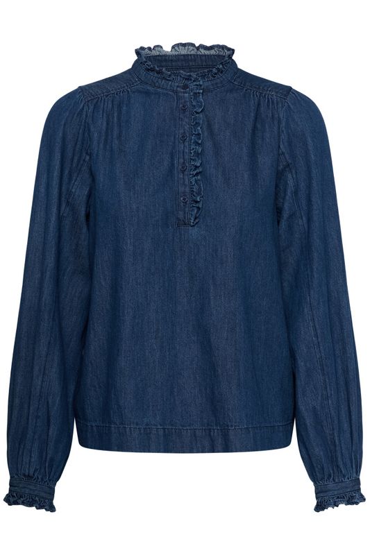 Christence Shirt Medium Dark Blue 
