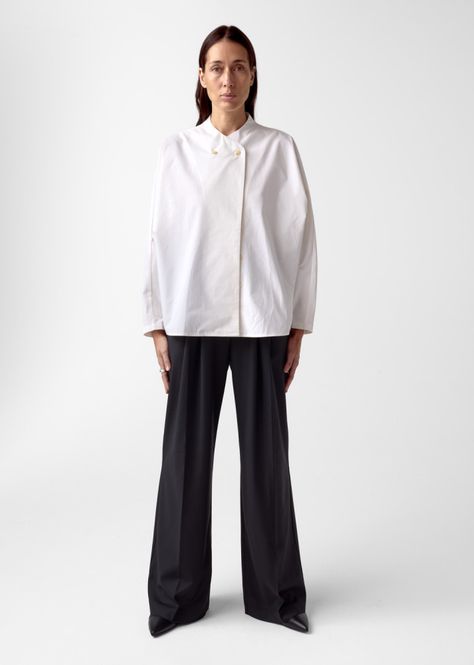 Hovedbilde Nadia Poplin Shirt White 