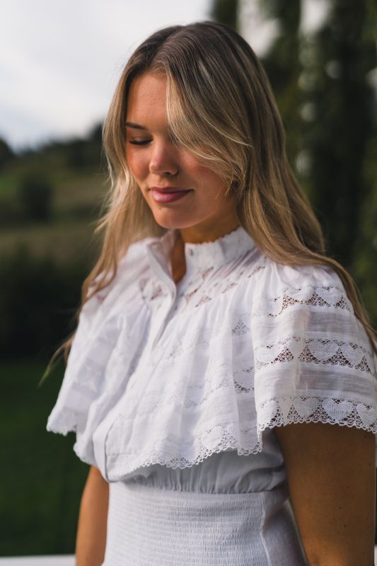 Mary Mini Dress White 