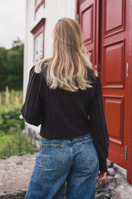 Hovedbilde Guru Cardigan Black Coffee 