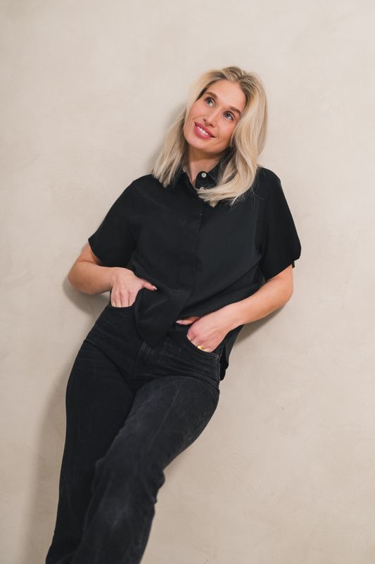 Mina SS Shirt 14028 Black 