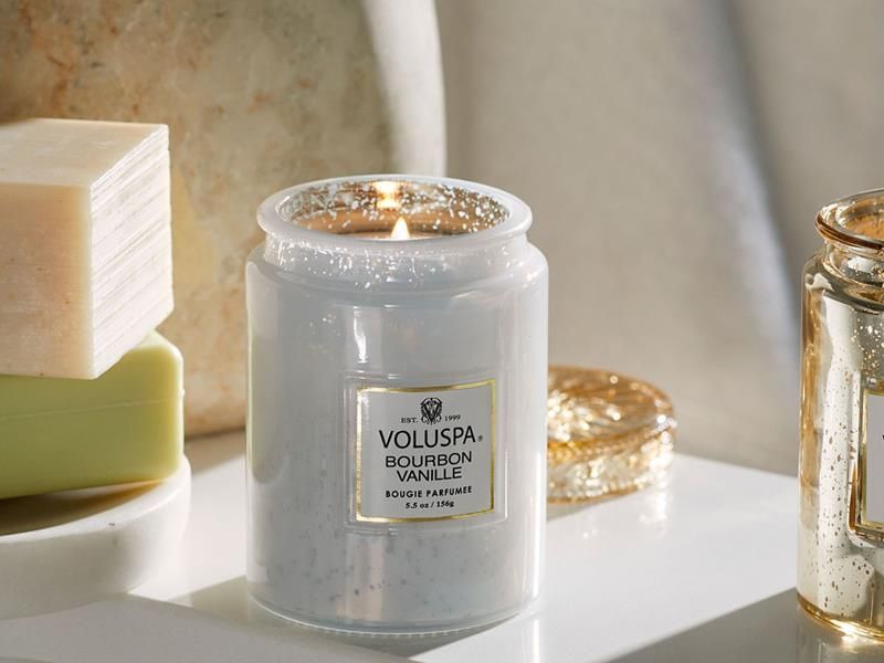 Small Jar Candle Bourbon Vanille 