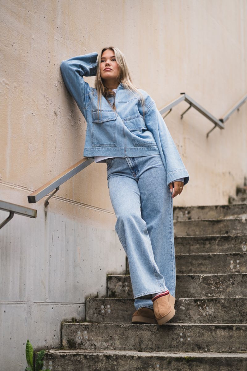 Titan Denim Jacket Light Blue 