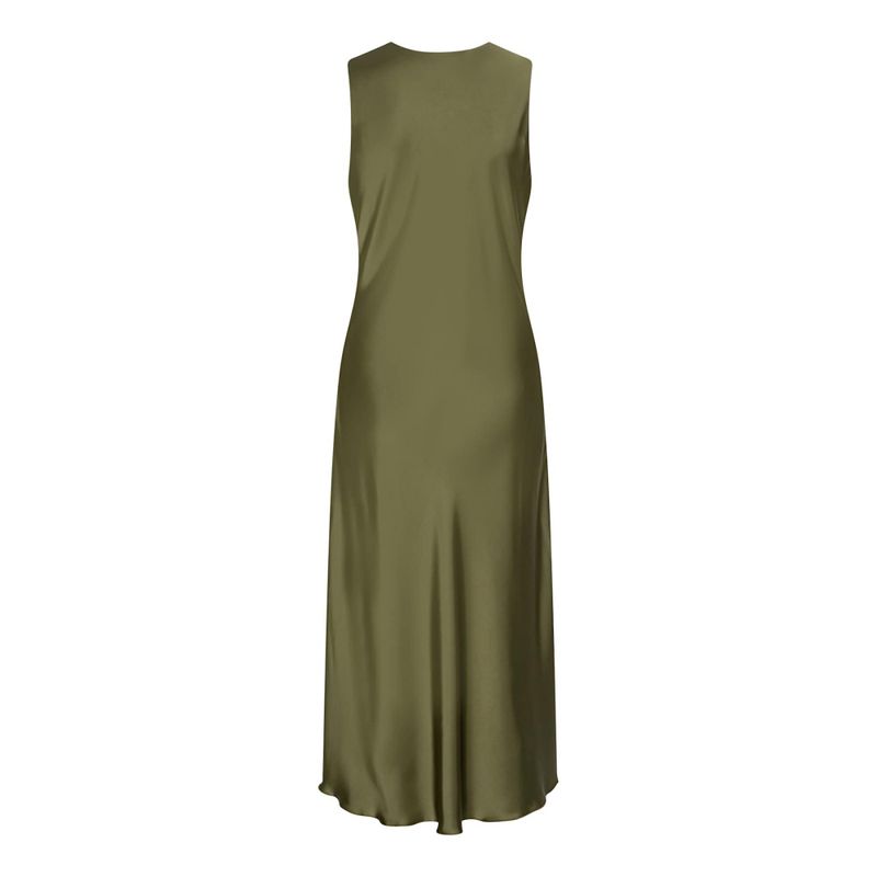 Flow Dress Semi Rich Olive 