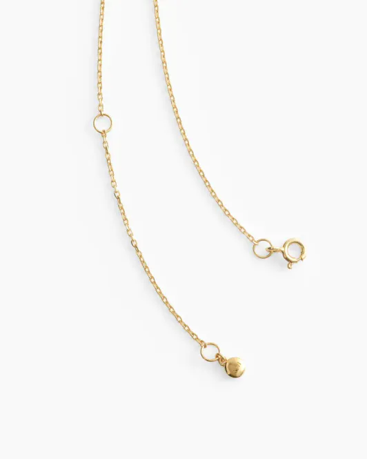 Hovedbilde Pear Necklace Gold 