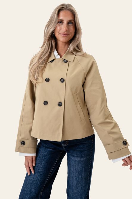Hovedbilde Lunaic Trenchcoat Dark Beige