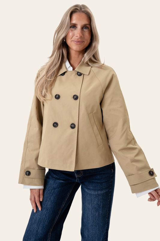Lunaic Trenchcoat Dark Beige