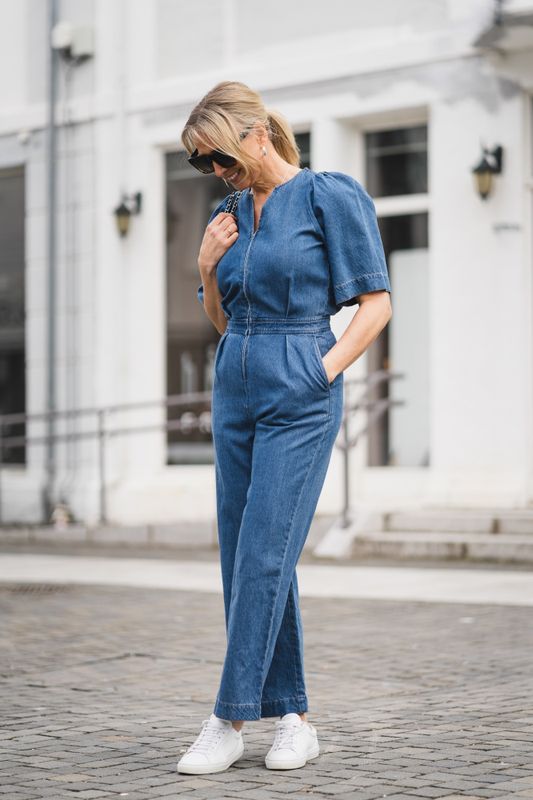 Ballariz Jumpsuit Blue Denim 