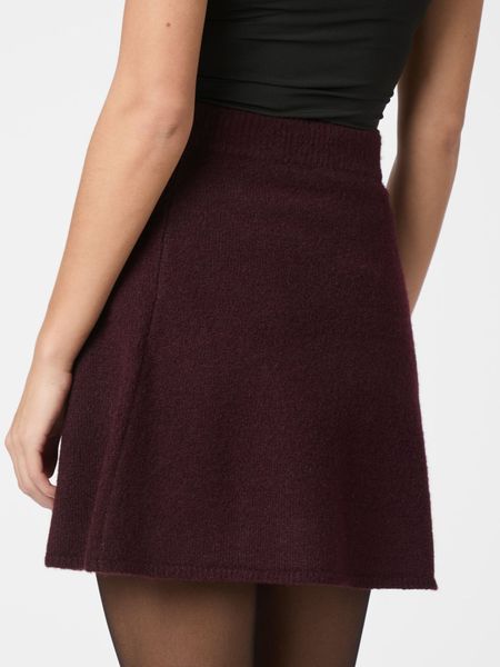 Hovedbilde Gisa Knit Skirt Wine 