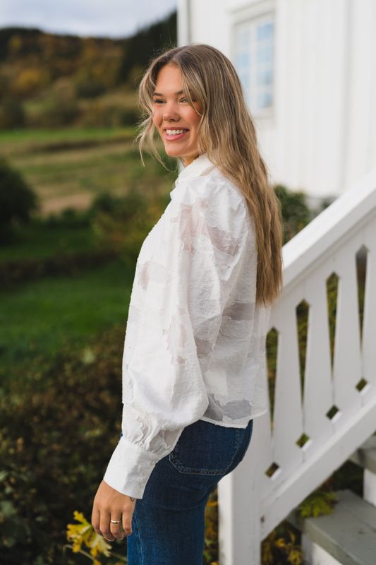 Orkidea Shirt Egret 