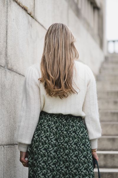 Hovedbilde Amalie Puff Pullover Egret 