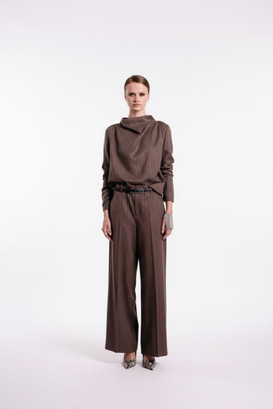 Beverly Structured Top Mole Stripe 