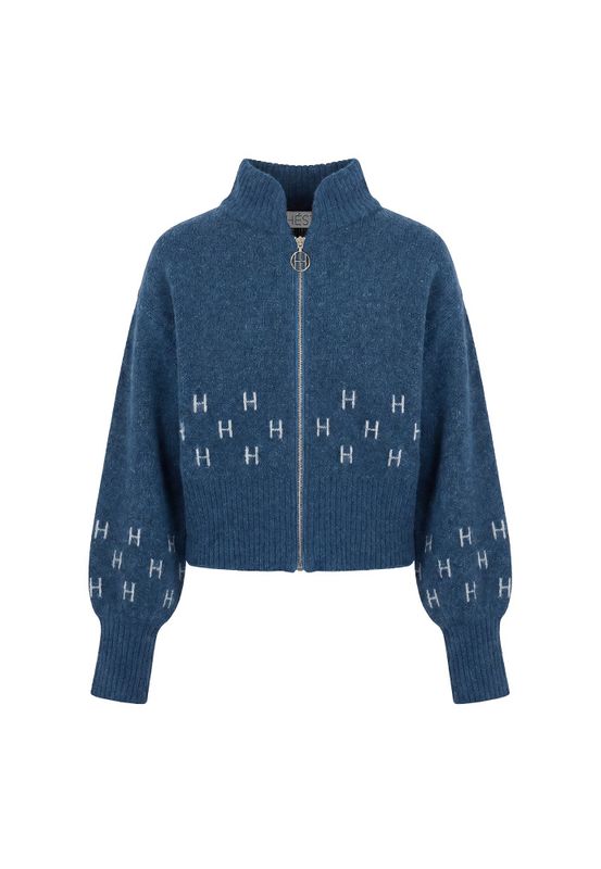 Martha Jacket Short Poseidon
