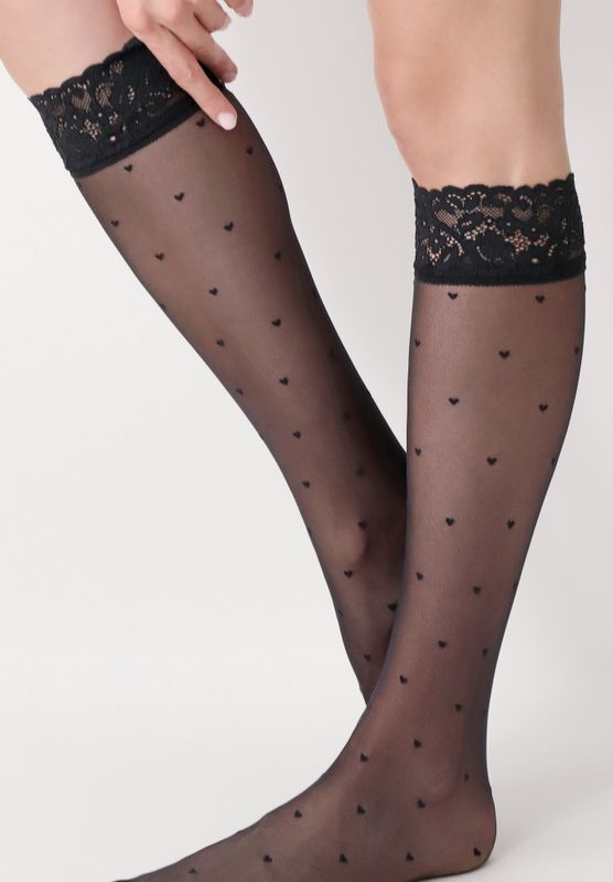 Knee Highs Sweetie Black 