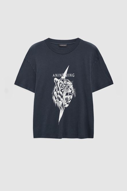 Hovedbilde Wagner Tee Tiger Washed Black 
