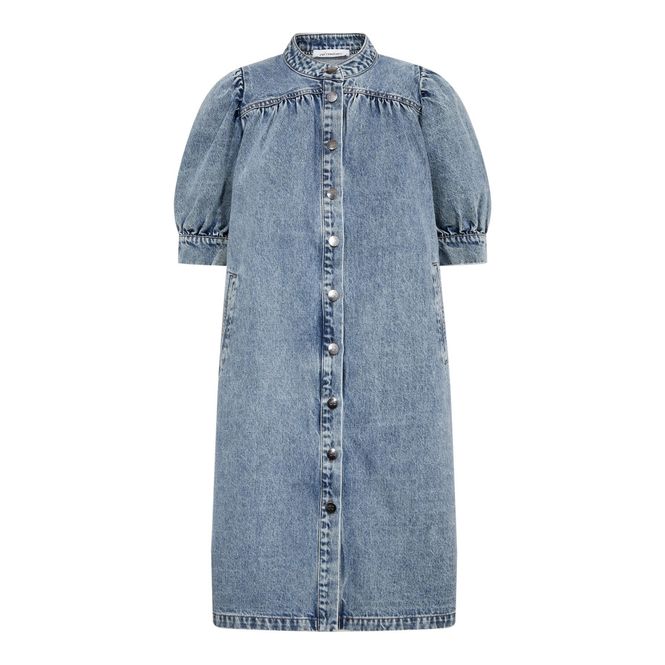 Hovedbilde Denice Denim SS Dress Bleach Denim 