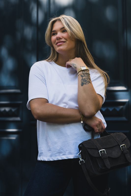 Terina Organic Tee Bright White 