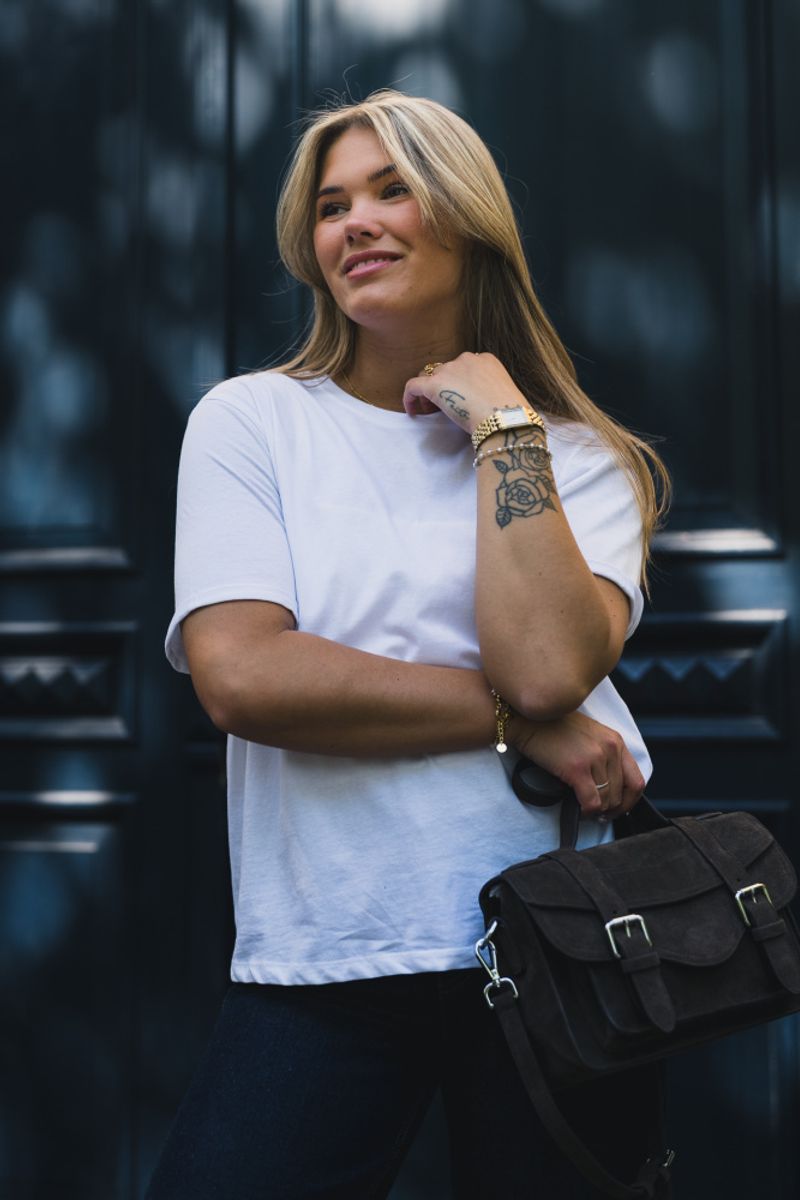 Terina Organic Tee Bright White 