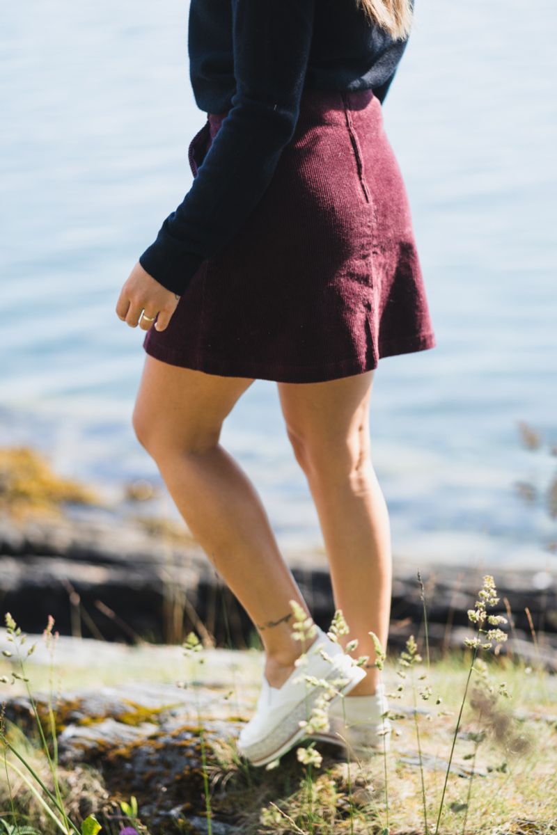 Ella HW Skirt Port Royale 