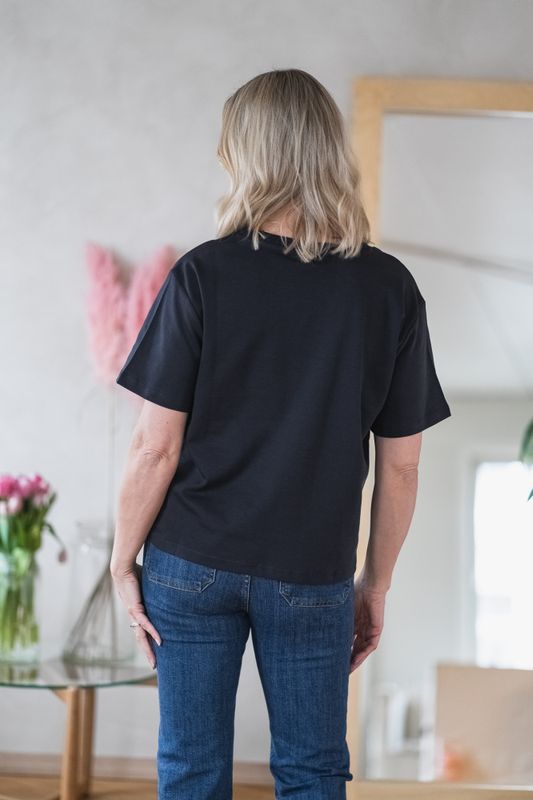 Anne T-Shirt Dark Navy