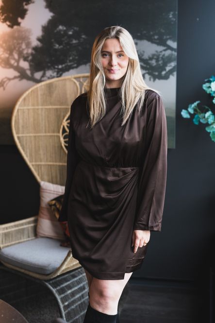 Hovedbilde Bista LS Dress Coffee Bean 