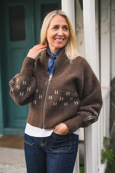 Hovedbilde Martha Jacket Short Dark Earth 