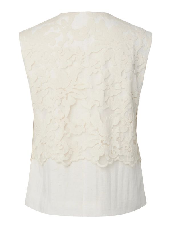 Tama Waistcoat Pristine Melange 