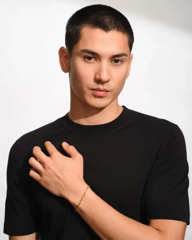 Cable Bracelet Gold 