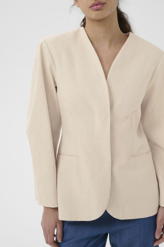 Veeta Blazer Ecru 