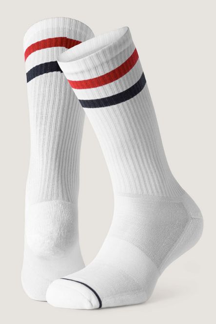 Hovedbilde 3PK Casper Tech Tennis Stripe Red/White/Stripe ...