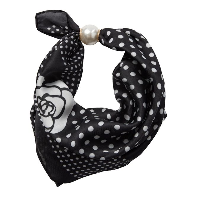 Hovedbilde Pearl Scarf Black Dot 