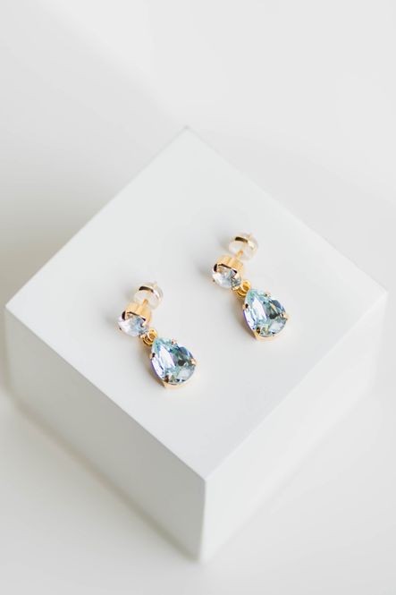 Hovedbilde Mini Drop Earrings Gold Light Azore 