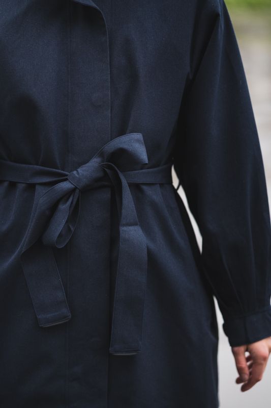 Rossby Coat Dark Navy