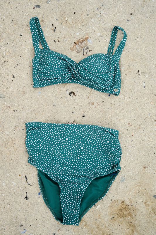 Ditsy Dots Chara Bottom Deep Jungle 