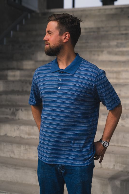 Sonny Polo Blue Stripe 
