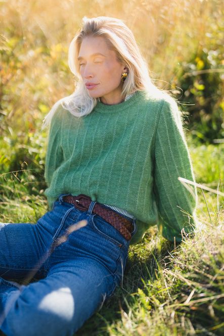 Hovedbilde Mira Amalie Pullover English Ivy 