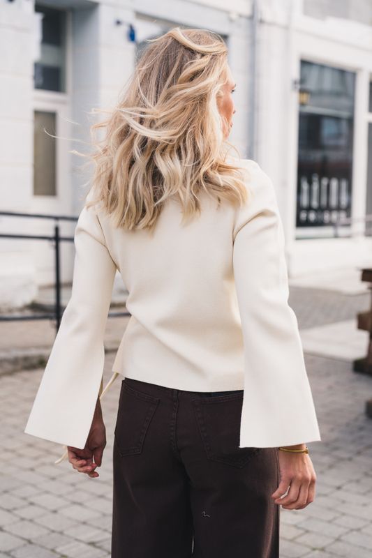 Lulu LS Tie Cardigan Pristine 