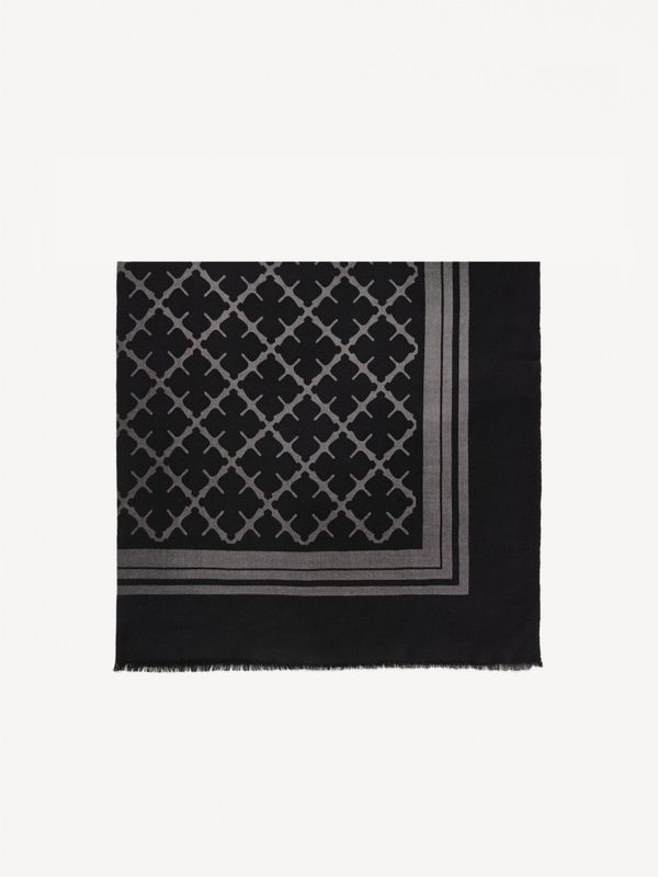 Cornelis Wool Scarf Charcoal