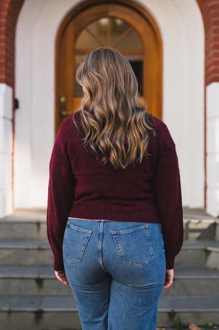 Hovedbilde Johi LS Wool Blend Pullover Port Royale 