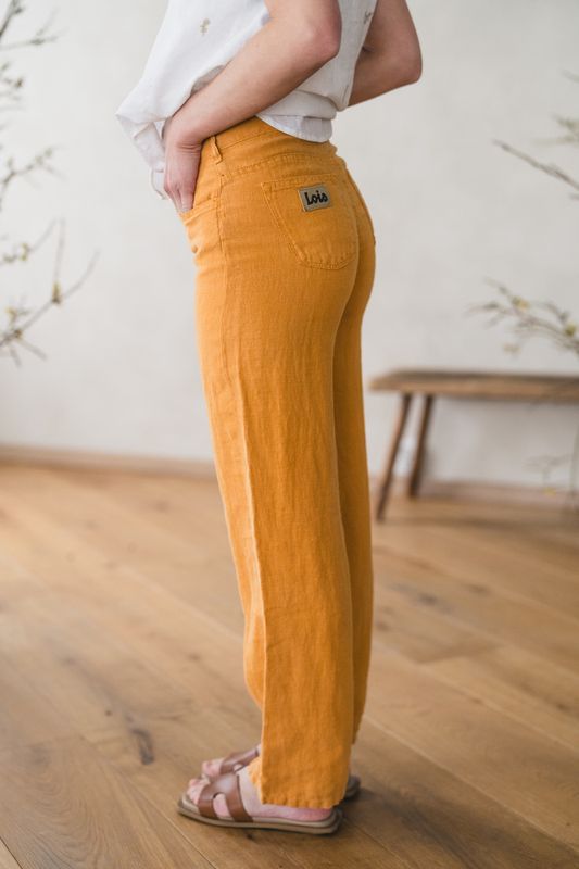 Culotte Linen Colour Topaz